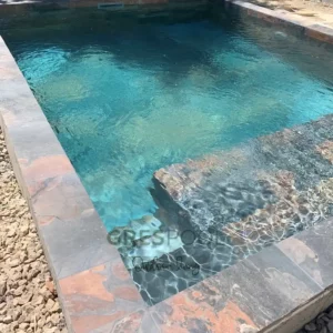 piscina porcelanico oxido grespool